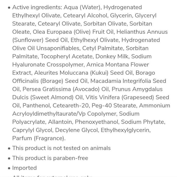 CALITHEA SKINCARE 7 FL. OZ Olive Oil & Donkey Milk Body Lotion 2 Pack - Picture 3 of 9